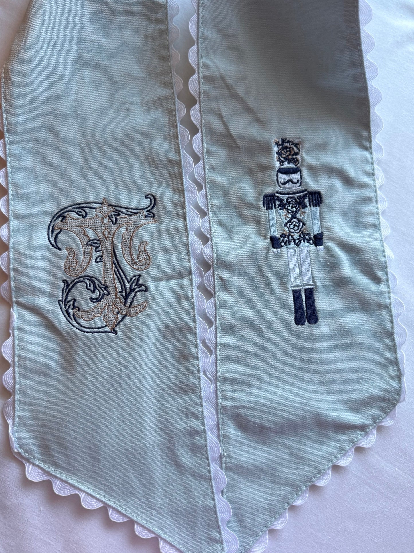 Nutcracker Wreath Sash