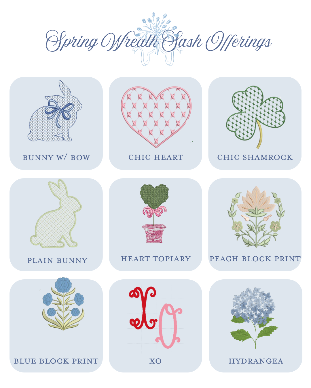 Build - Your - Own Wreath Sash