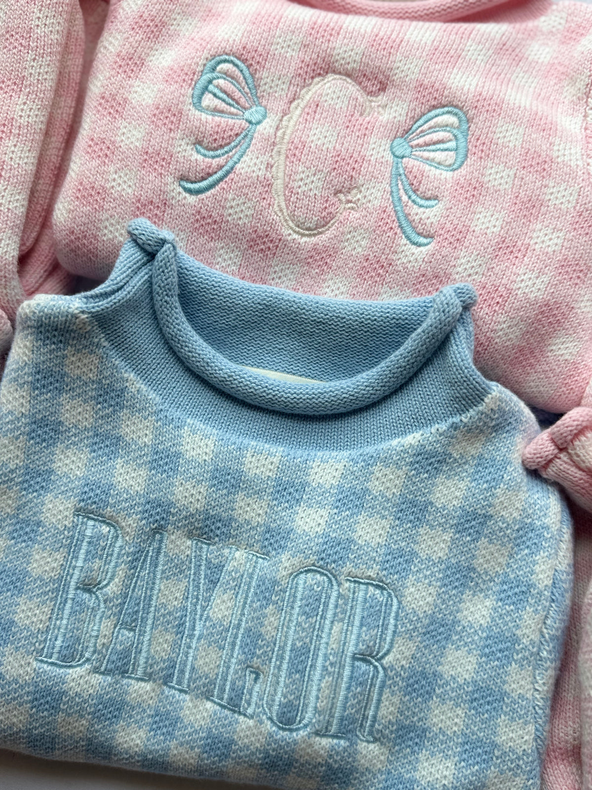 Gingham Rollneck Preorder (Closing 9/7)