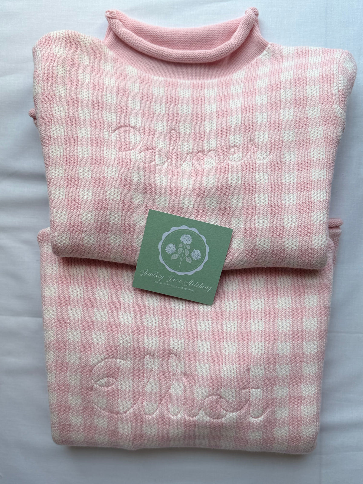 Gingham Rollneck Preorder (Closing 9/7)