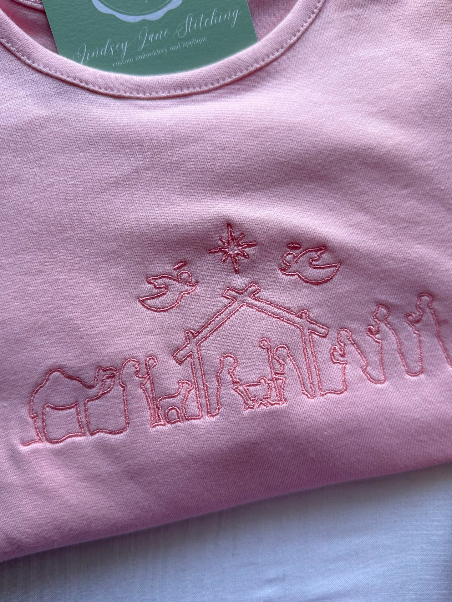 Nativity Line Drawing