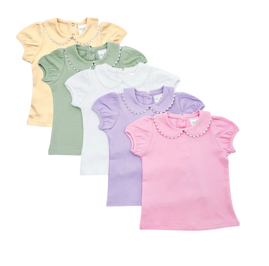 Scalloped Trim Shirt
